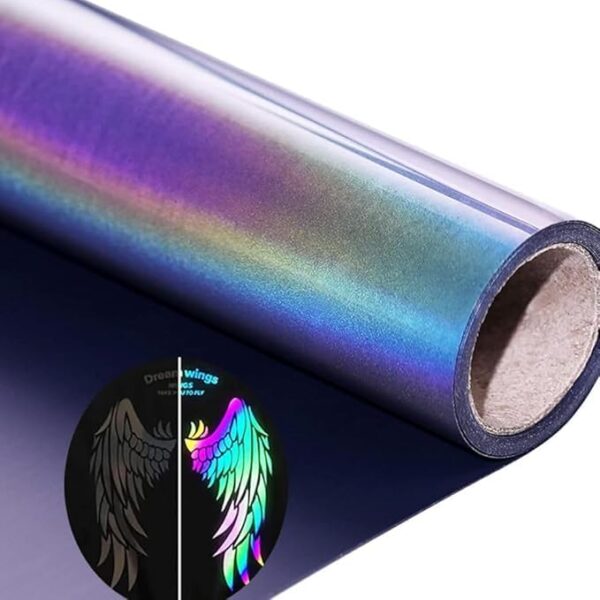 Rainbow Reflective Vinyl Roll