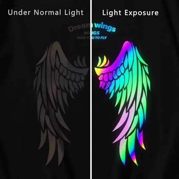 Rainbow Reflective Vinyl Roll