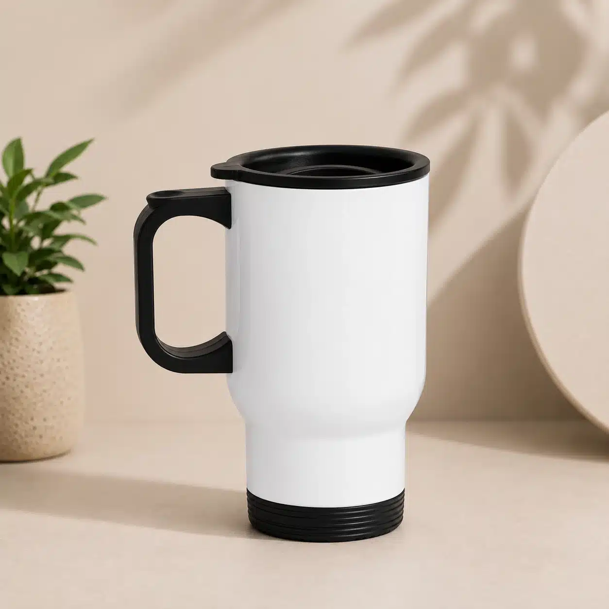 Sublimation Travel Mug with Handle 450ml Sublimation Travel Mug with Handle 450ml