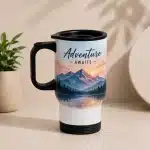Sublimation Travel Mug with Handle 450ml