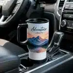 Sublimation Travel Mug with Handle 450ml
