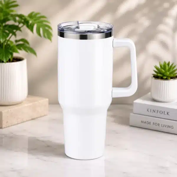 Sublimation Tumbler Mug with Handle 1200ml