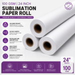 Sublimation Paper Roll 24 X 60 Mtr 100 GSM