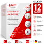S-RACE Vivid Dye Sublimation Paper 120 GSM