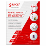 S-RACE Vivid Dye Sublimation Paper 120 GSM