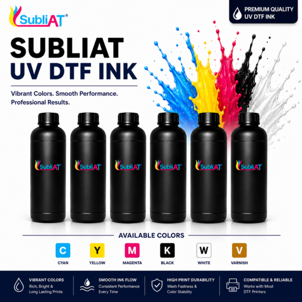 SubliAT UV DTF Ink 1 Litre