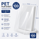 PET Film Sheet 12x18 Inch