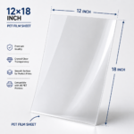 PET Film Sheet 12x18 Inch