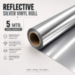 Reflective Silver Vinyl Roll