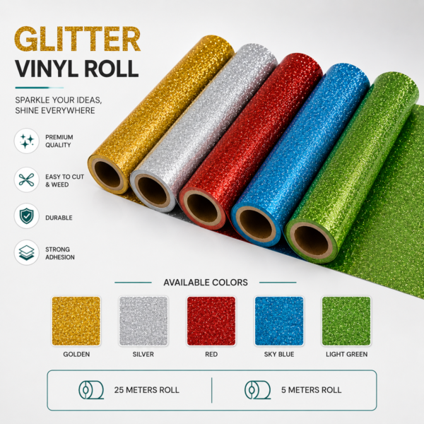 Glitter Vinyl Roll