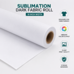 Sublimation Dark Fabric Roll