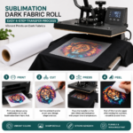 Sublimation Dark Fabric Roll