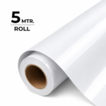 Black and White Puff Vinyl Roll with 3D Raised Effect