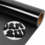 Black and White Puff Vinyl Roll with 3D Raised Effect