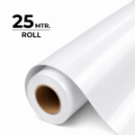 Black and White Puff Vinyl Roll with 3D Raised Effect