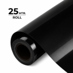 Black and White Puff Vinyl Roll with 3D Raised Effect