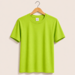 lime Green Heavy GSM Cotton T-Shirt