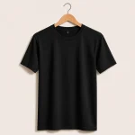 Black Bio Wash Cotton T-Shirt