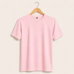 Baby pink Bio Wash Cotton T-Shirt