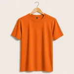 Orange Bio Wash Cotton T-Shirt