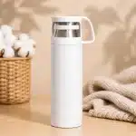 Sublimation Blank Vacuum Bottle with Cup