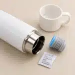 Sublimation Blank Vacuum Bottle with Cup