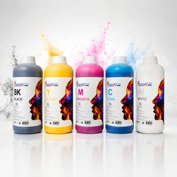 SubliAT DTF Printing Ink 1 Litre for Direct to Film Printing