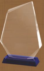 Prestige Prism Crystal Trophy APT 3641