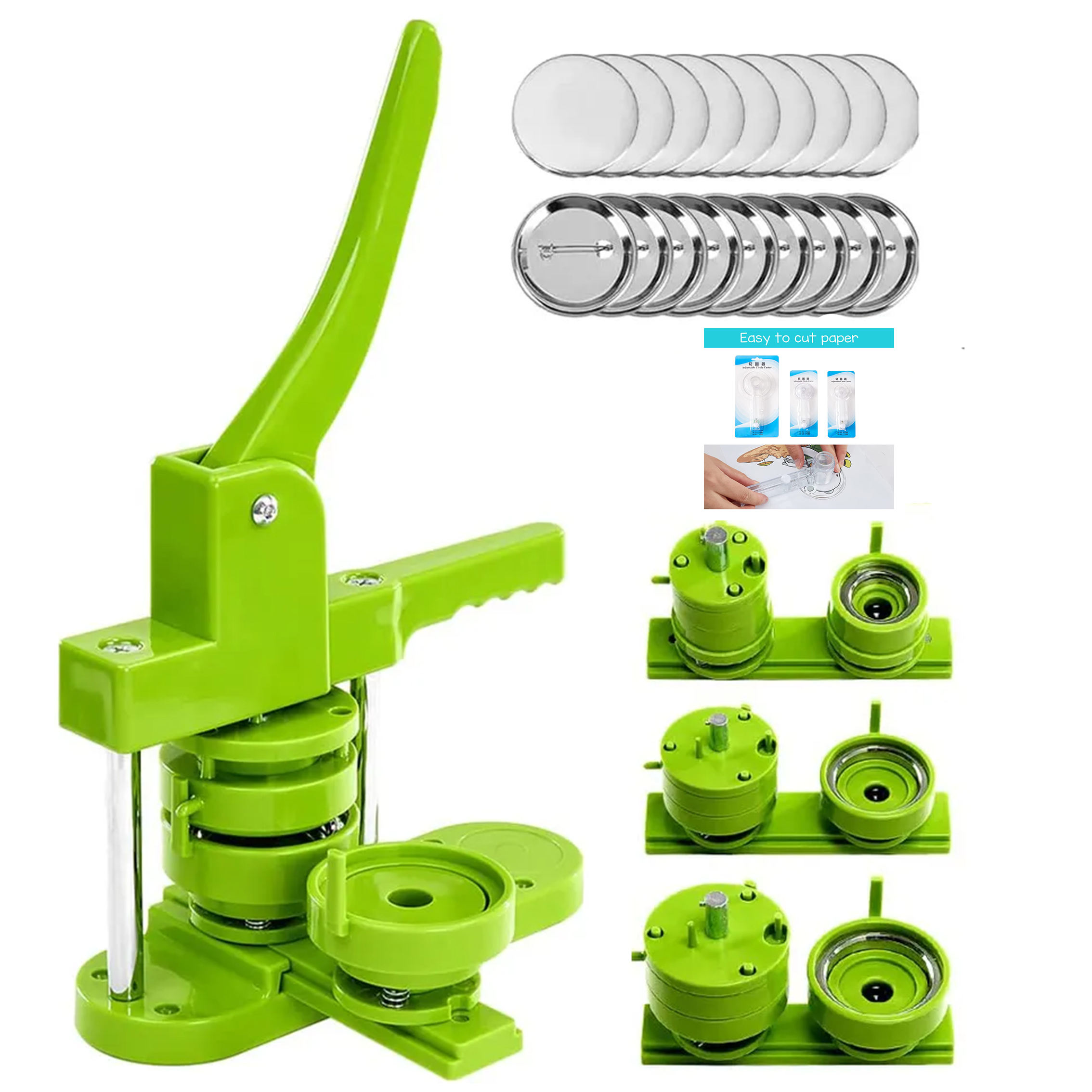 Round Badge Making Machine