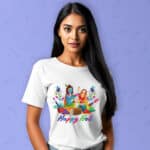 Holi Essentials Radha Krishna T shirts