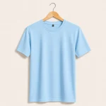 Sky Blue Bio Wash Cotton T-Shirt