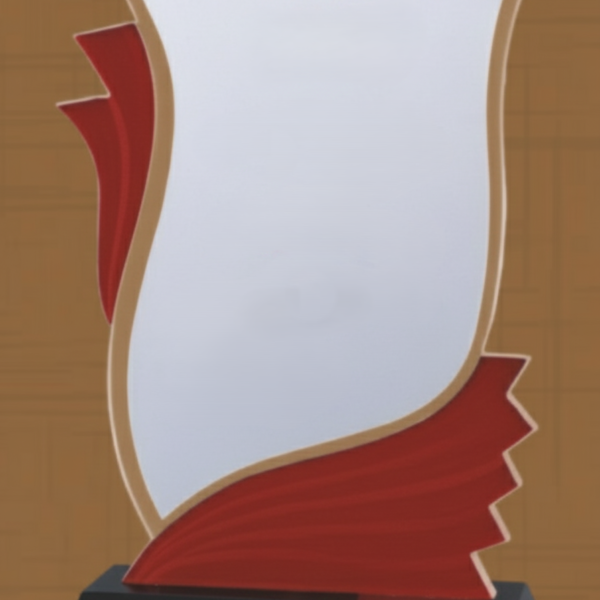 Scarlet Flame Achievement Trophy