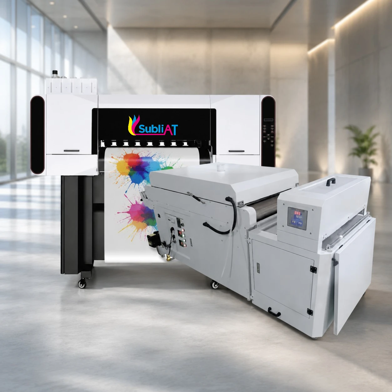 SubliAT 6504 24 Inch 4 Head i3200 DTF Printer with Automatic Shaker SubliAT 6504 24 Inch 4 Head i3200 DTF Printer with Automatic Shaker