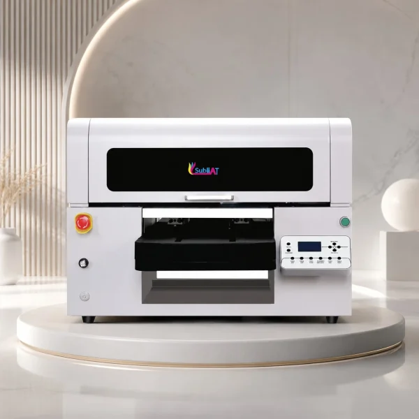 SubliAT UV A3 Flatbed Printer with Dual XP600 Printheads