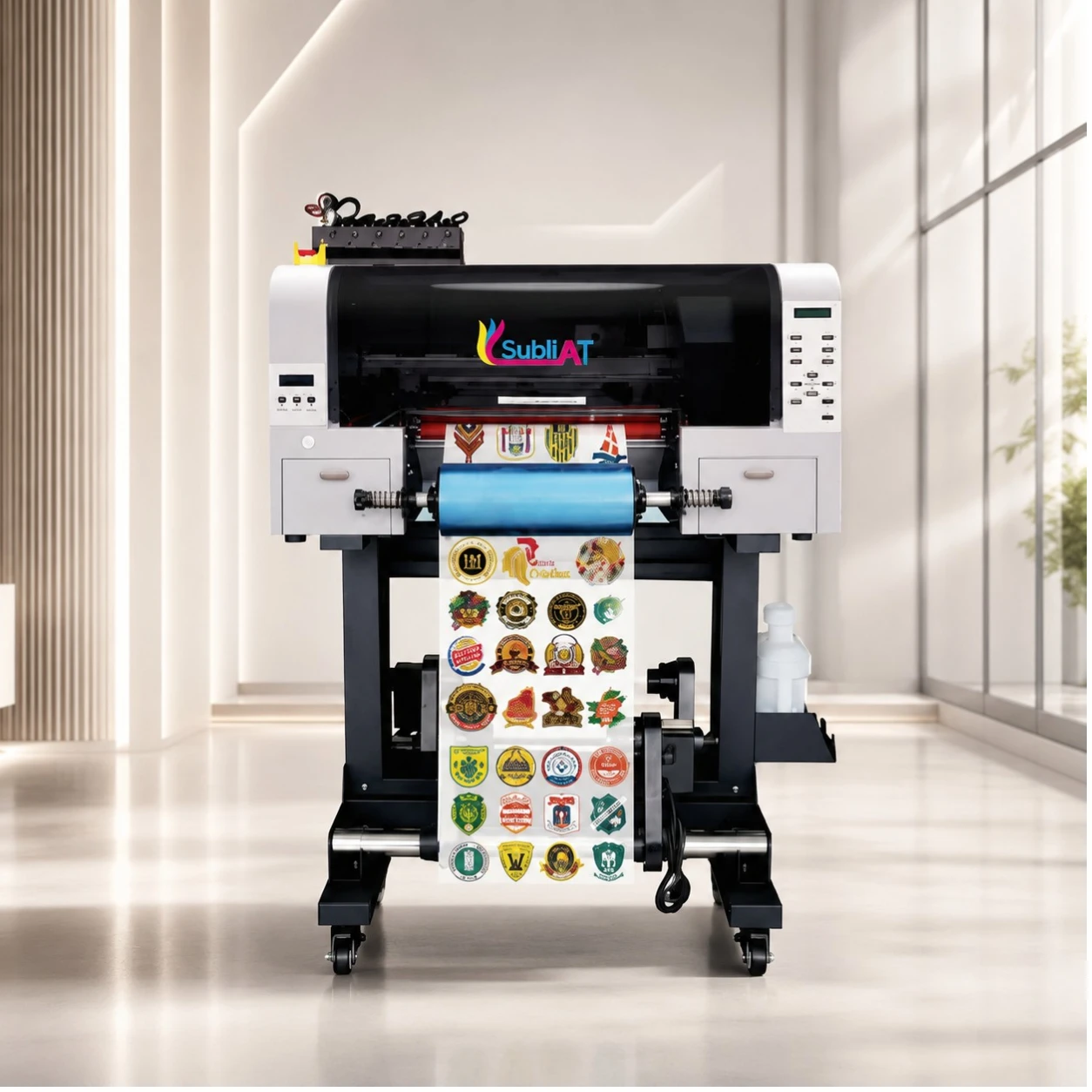 SubliAT UV1202 12 Inch UV DTF Printer with XP600 Printhead SubliAT UV1202 12 Inch UV DTF Printer with XP600 Printhead