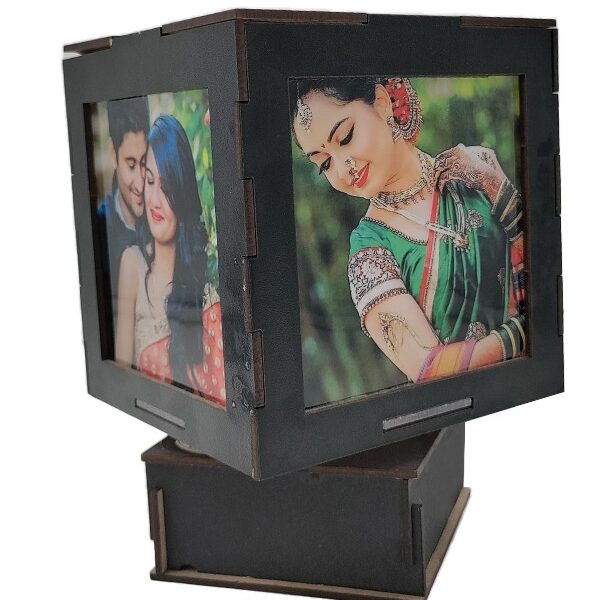 Buy ( Pack of 5 ) Blank Sublimation Rotating Photo Lamp | ApparelTech