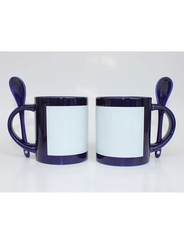 ( Pack of 36) Blank Sublimation Inner Colour Spoon Mug- ApparelTech