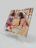 ( Pack of 8) Blank Sublimation Tile 4 X 4 Inch Photo Frame