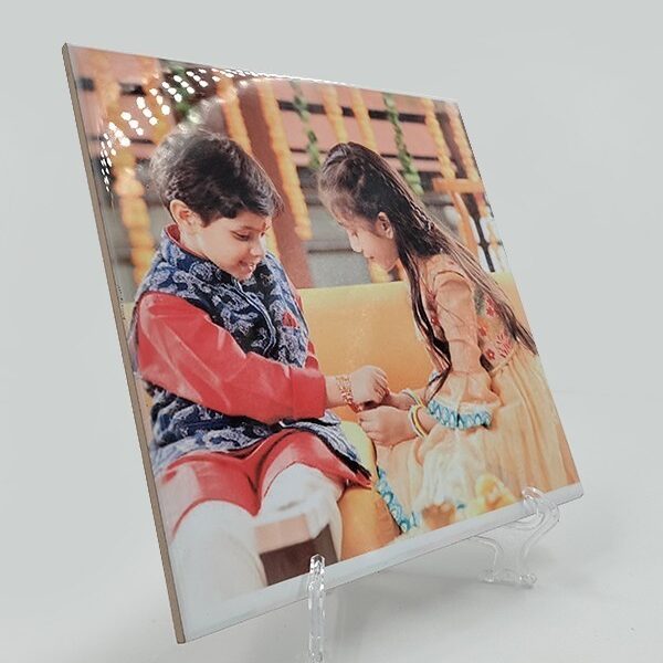 ( Pack of 8) Blank Sublimation Tile 4 X 4 Inch Photo Frame | ApparelTech