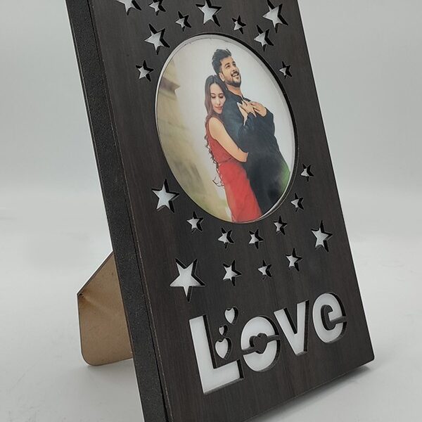 ( Pack of 5 ) Blank Sublimation Love Led Photo Frame| ApparelTech