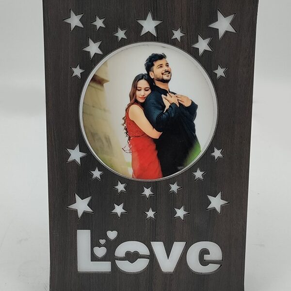 ( Pack of 5 ) Blank Sublimation Love Led Photo Frame| ApparelTech