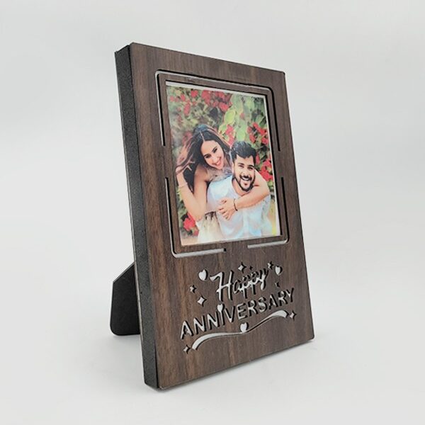 ( Pack of 5 ) Blank Sublimation Happy Anniversary Led Photo Frame| ApparelTech