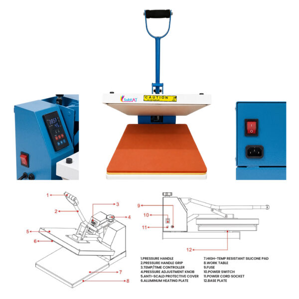15x15 Heat Press Machine