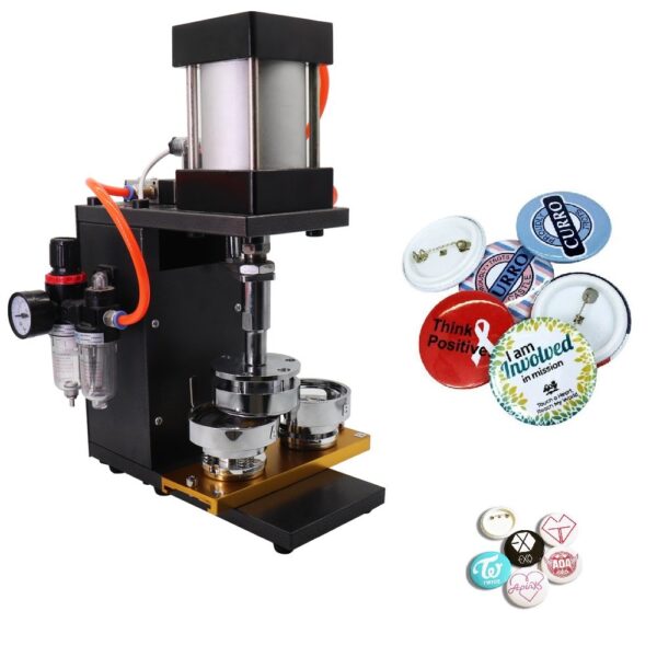 Pneumatic Badge Making Machine